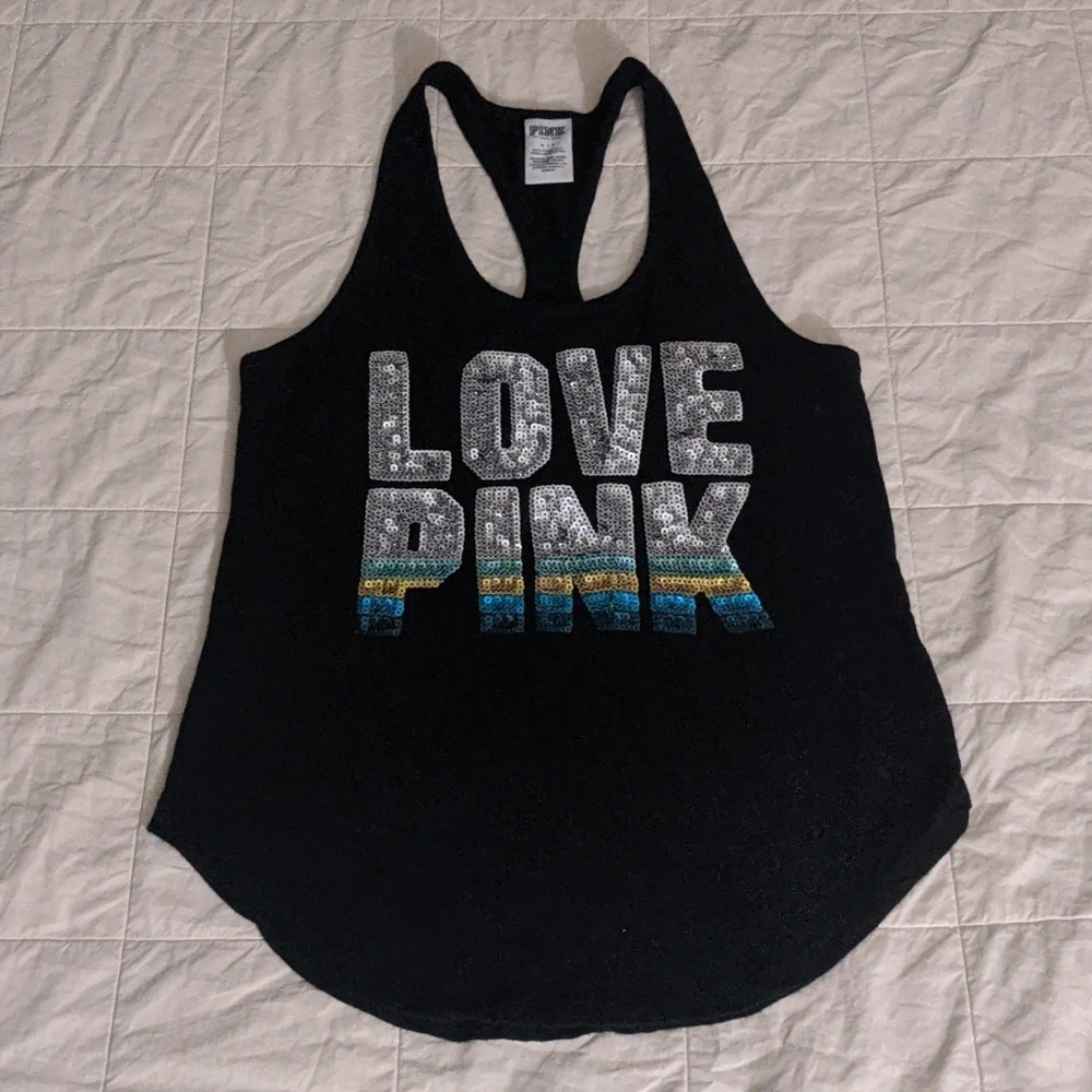 Love Pink tank top - Picture 2 of 3
